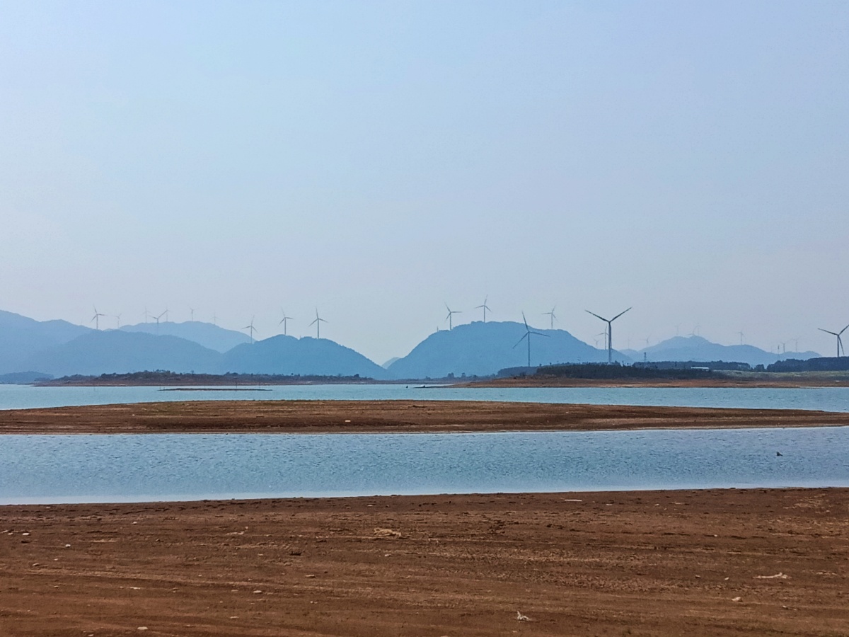 广西富川的龟石水库