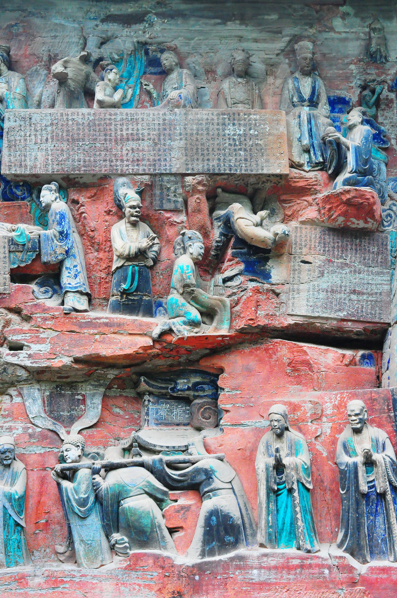 随拍世界文化遗产重庆大足石刻