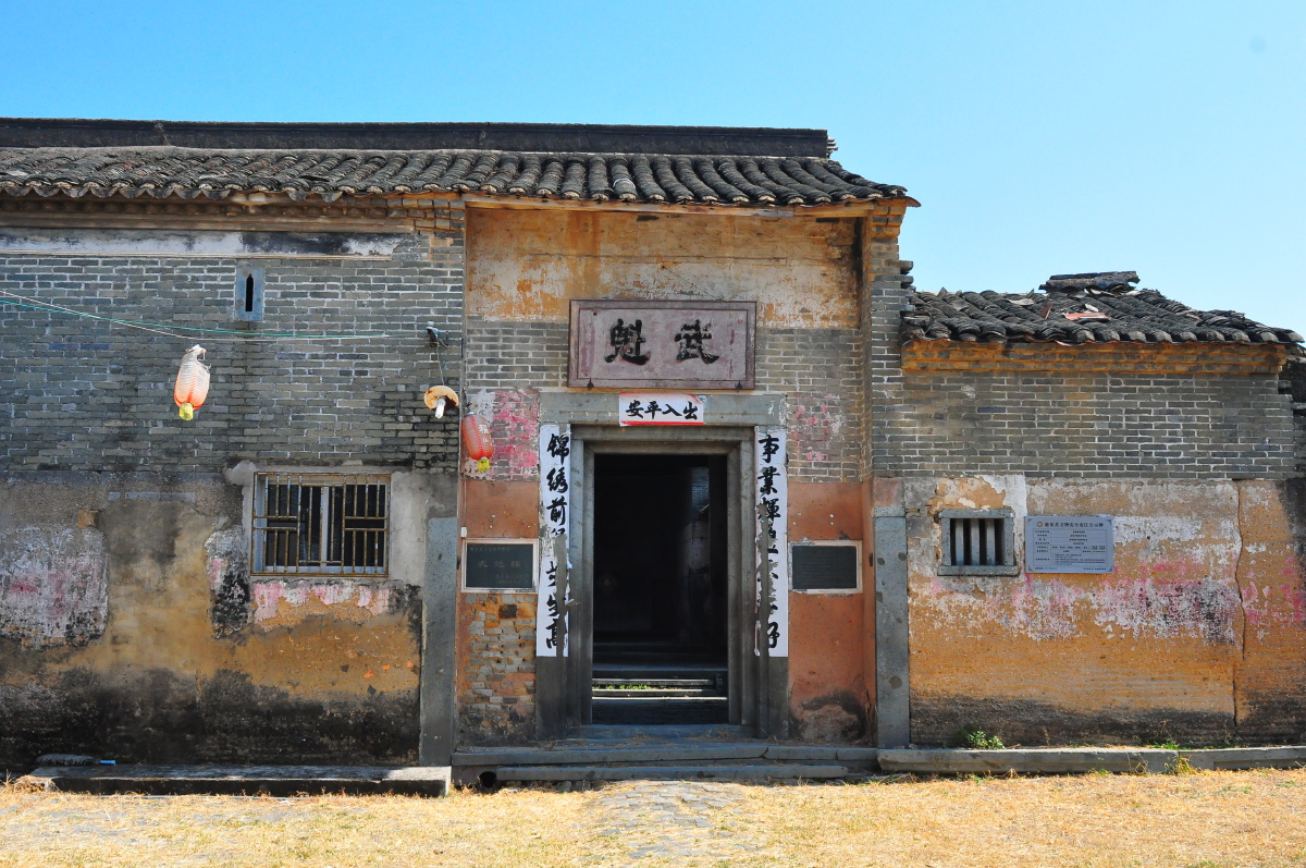 随拍惠州市皇思扬古围村