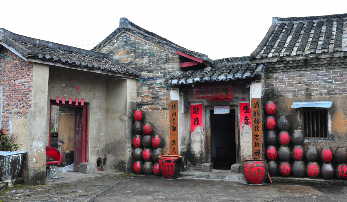 东江湿地畔的客家古村落苏家围