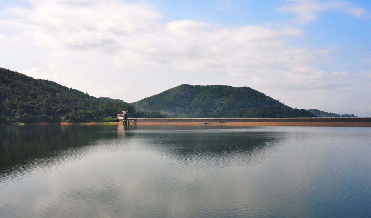 随拍城市公园东莞银瓶山森林公园清溪片天池景区