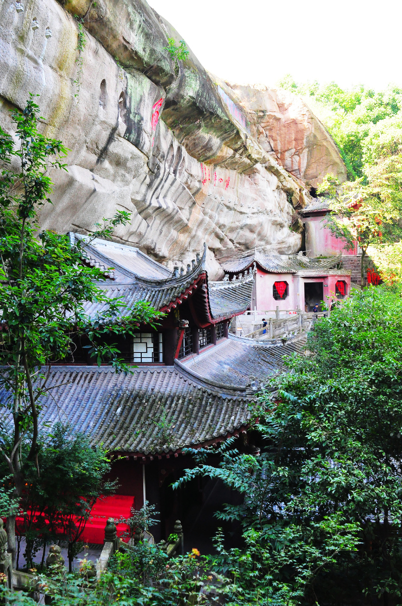 随拍重庆华岩寺