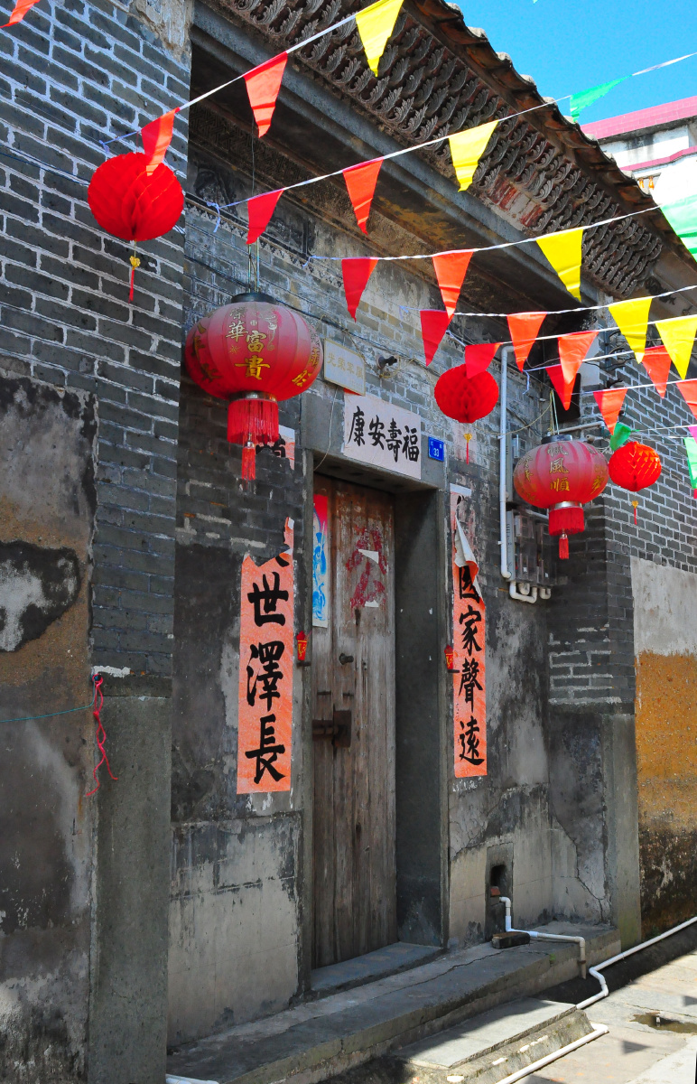 随拍惠州市皇思扬古围村