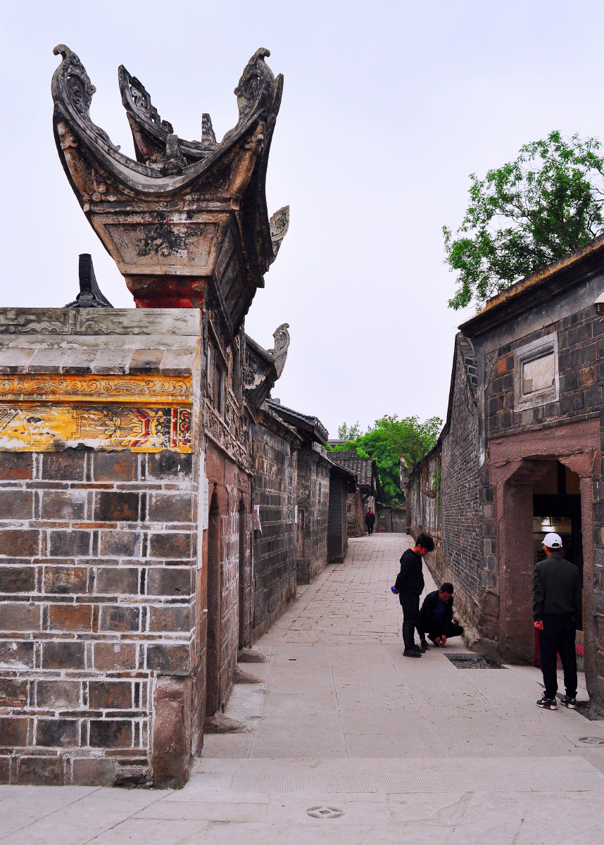 随拍长江第一古镇四川宜宾李庄