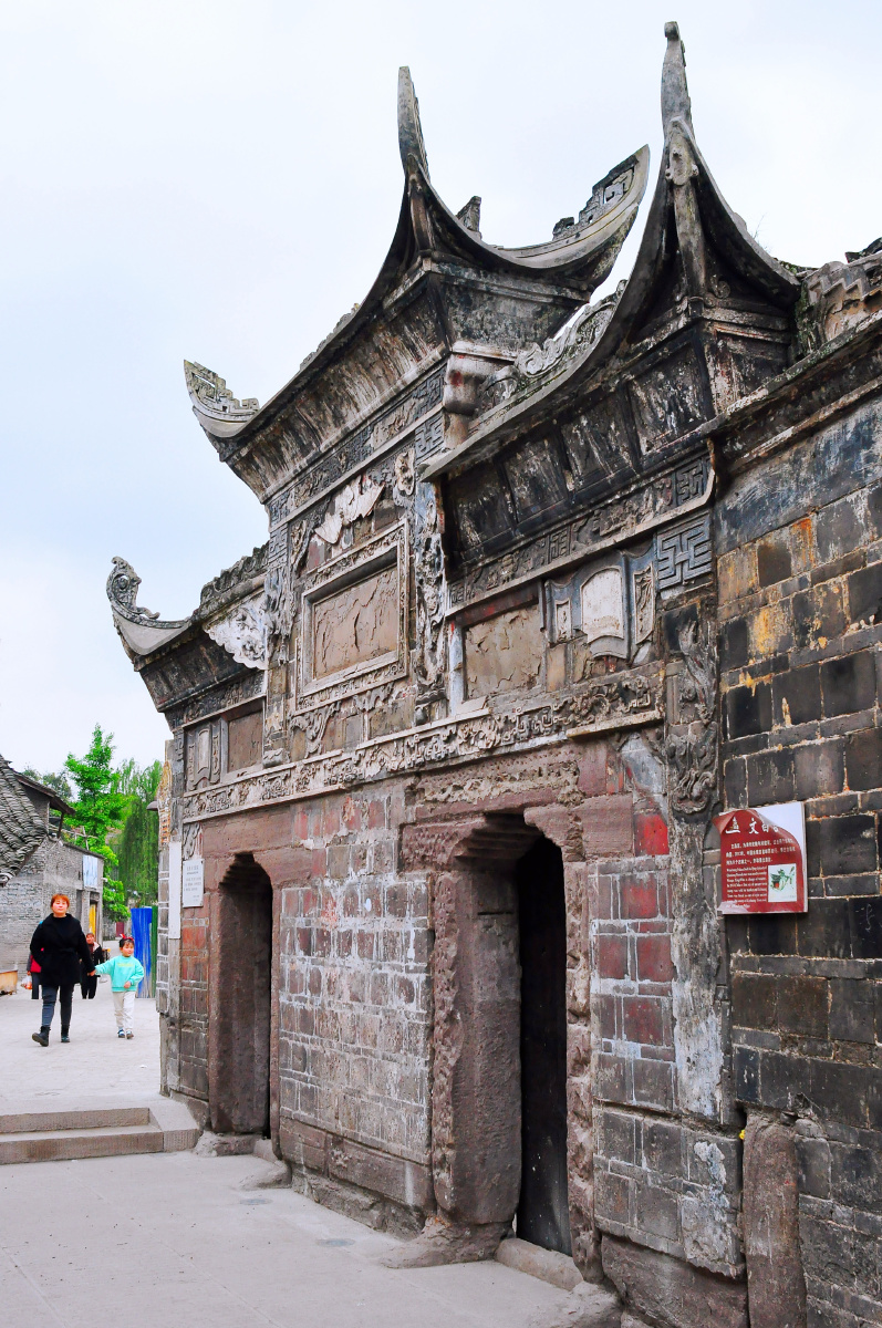 随拍长江第一古镇四川宜宾李庄