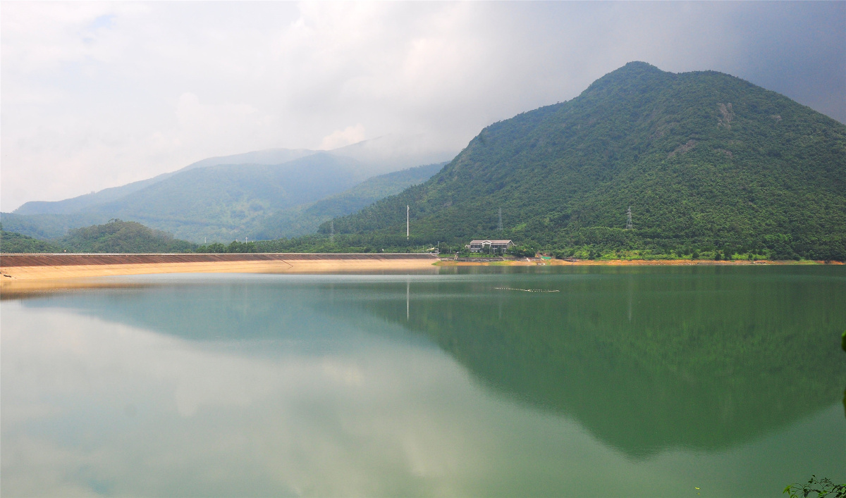 随拍城市公园东莞银瓶山森林公园清溪片天池景区