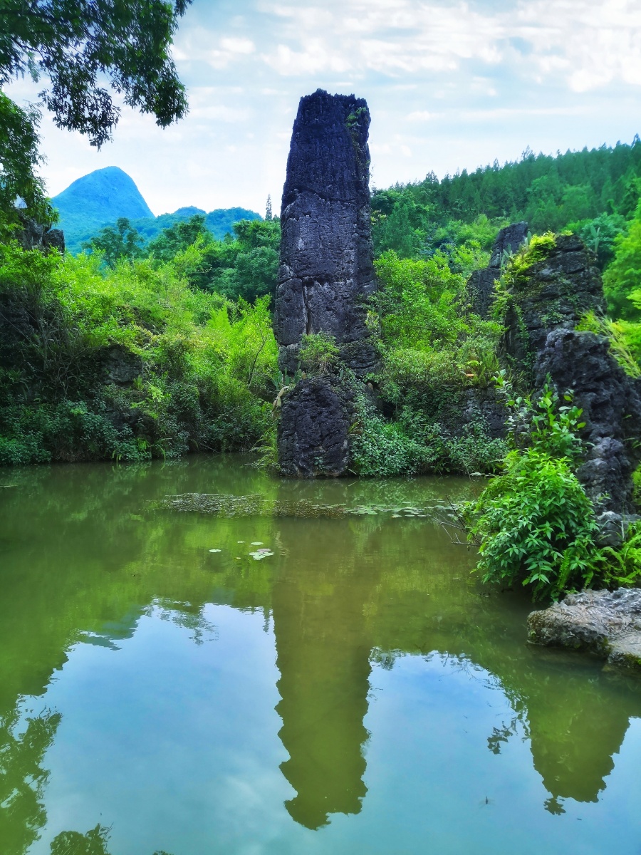 手机随拍—多彩贵州行24 天星桥石林