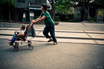 道口路人