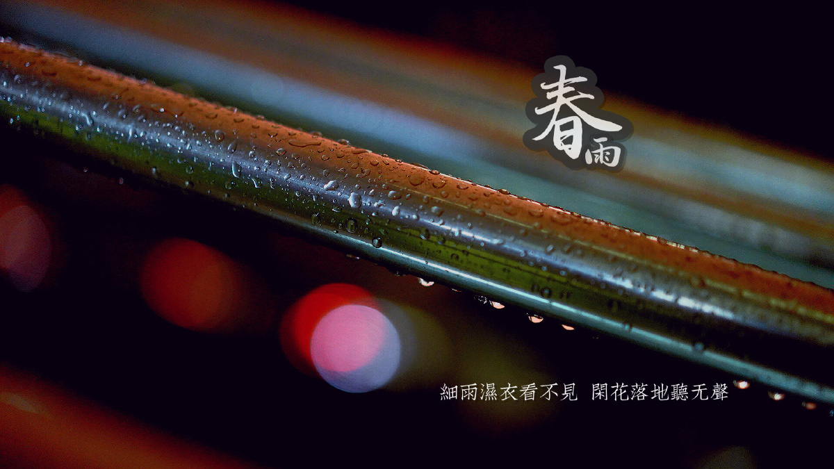 淅淅沥沥春雨来