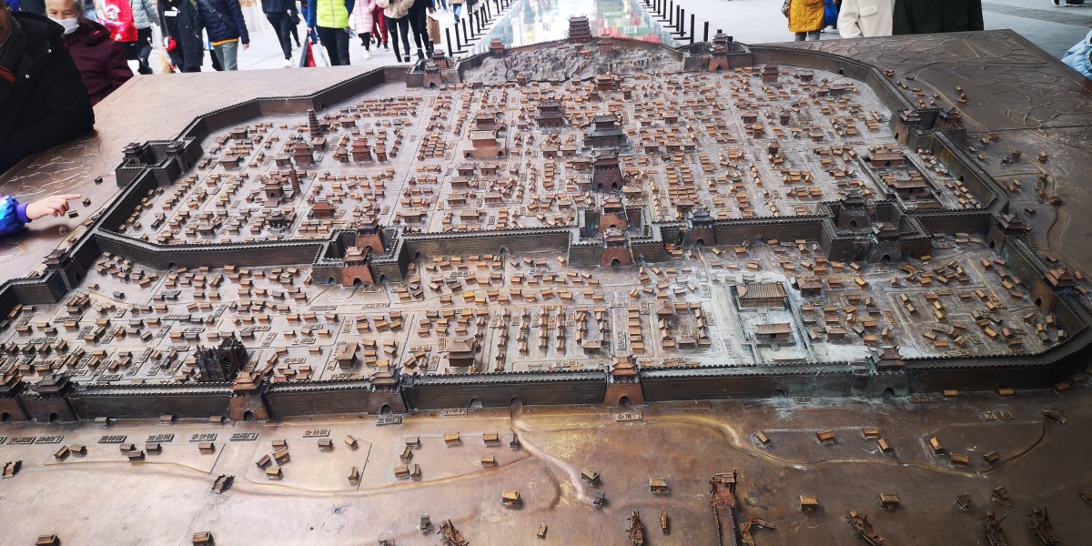 清代广州城模型