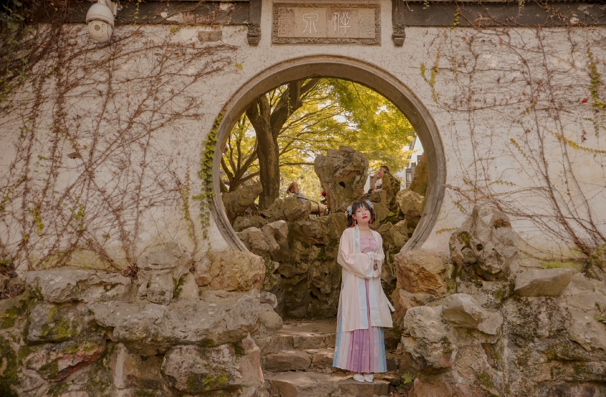 汉服摄影古风古色