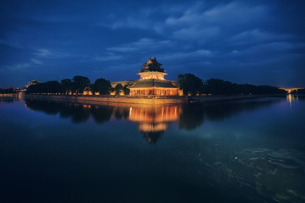 六月北京天气好，挑了一个完美的日子来照了傍晚的角楼