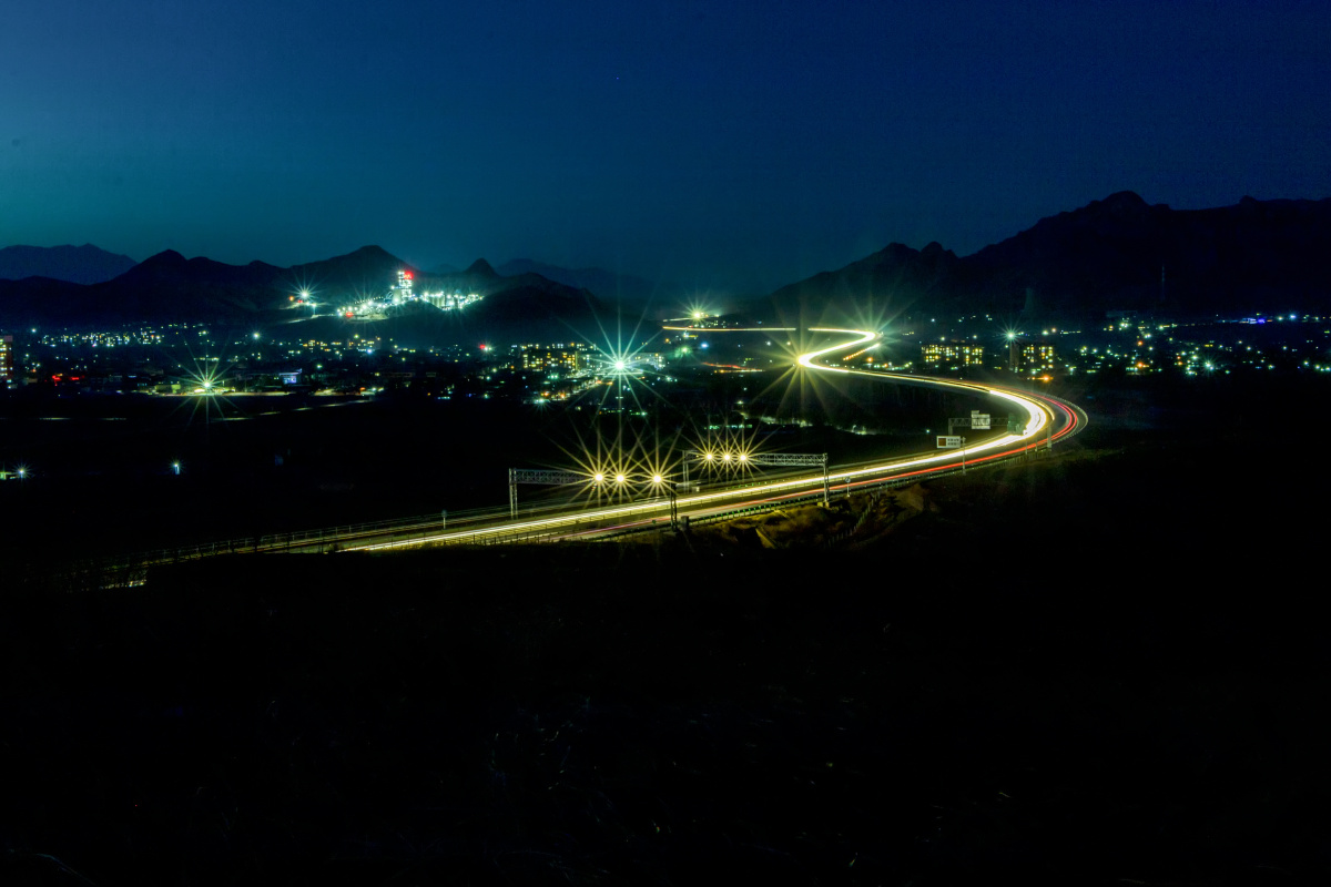 涞曲高速灵山大桥