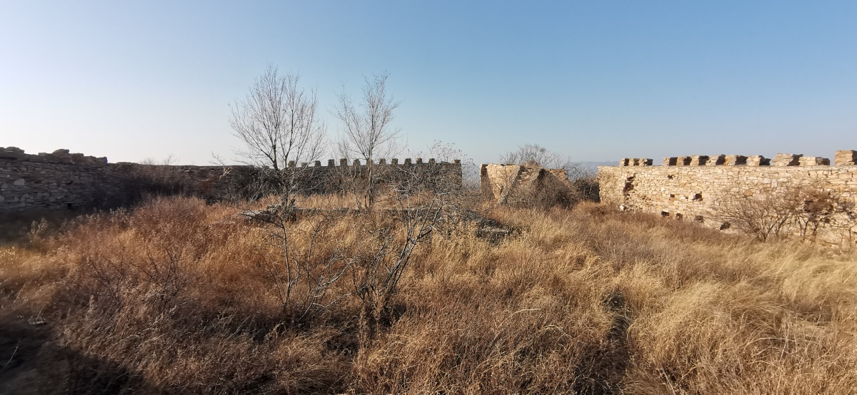 日本侵华修建的炮楼河北省保定市唐县南唐梅村
