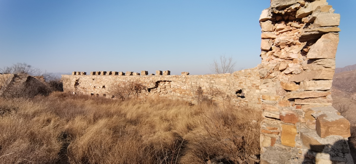 日本侵华修建的炮楼河北省保定市唐县南唐梅村