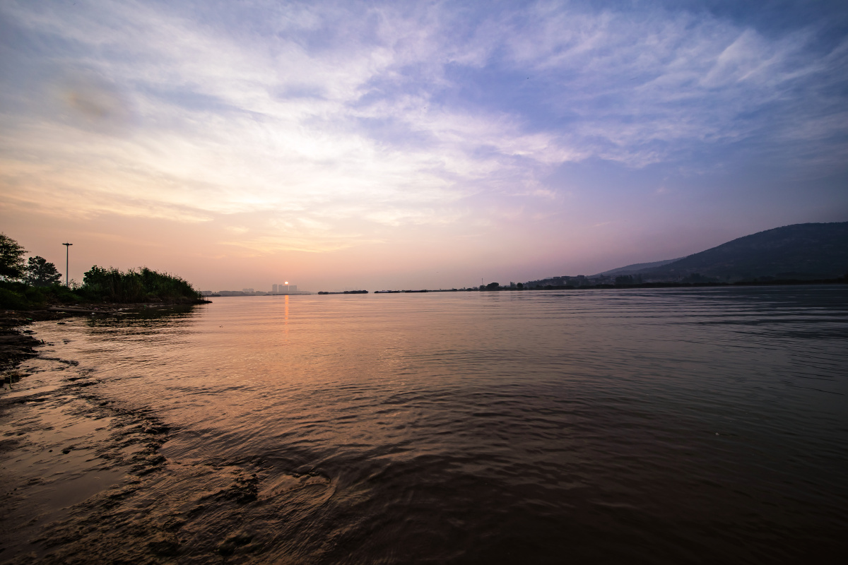 安徽怀远淮河拍摄