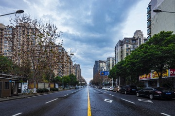 疫情中的武汉-楚康路