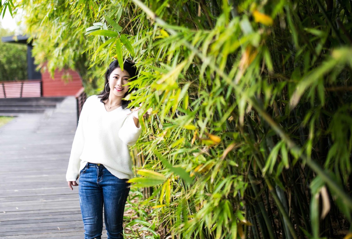 笔架山公园人像摄影奥莉