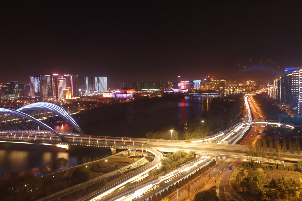 太原南中环夜景