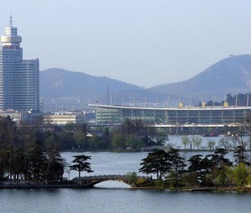 台城远眺幕府山