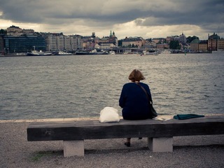 Kastellparken-A woman