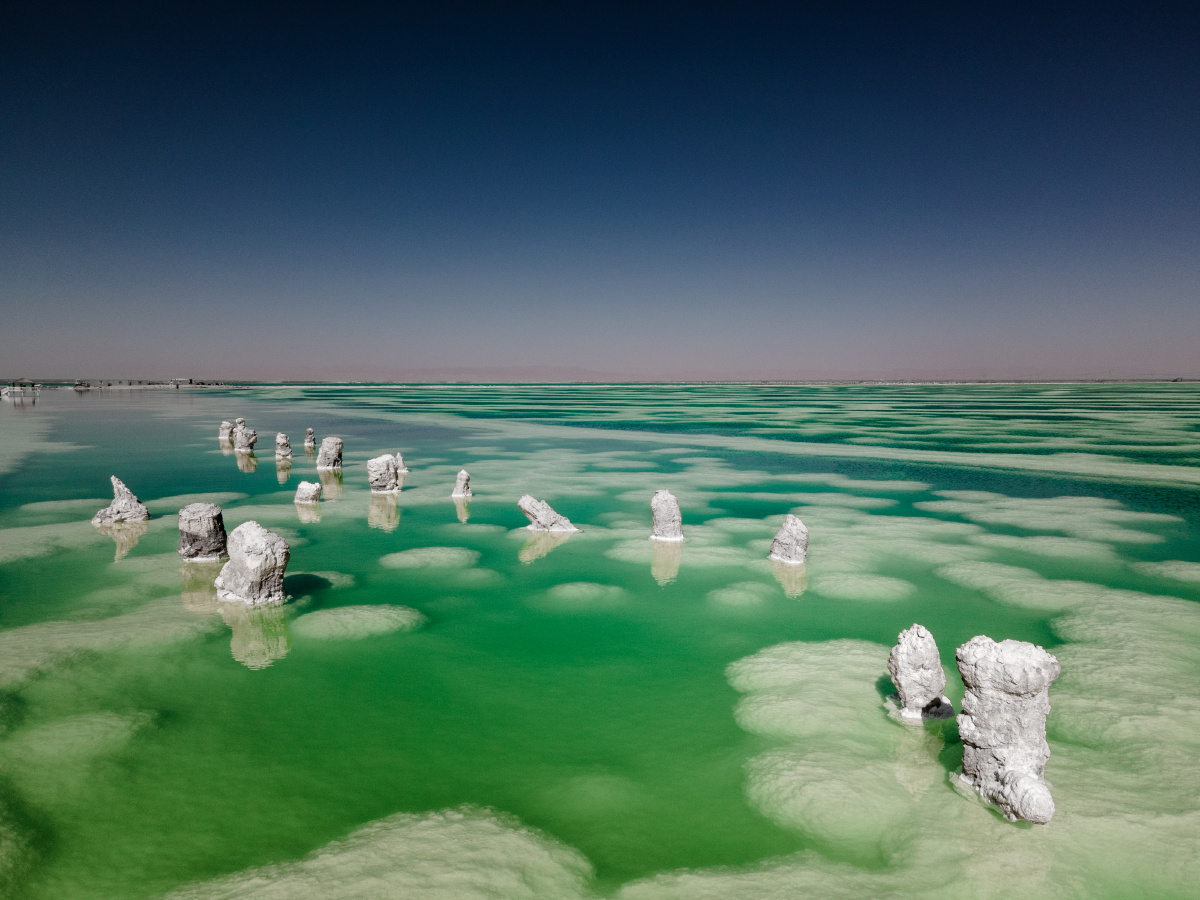 青海察尔汗盐湖