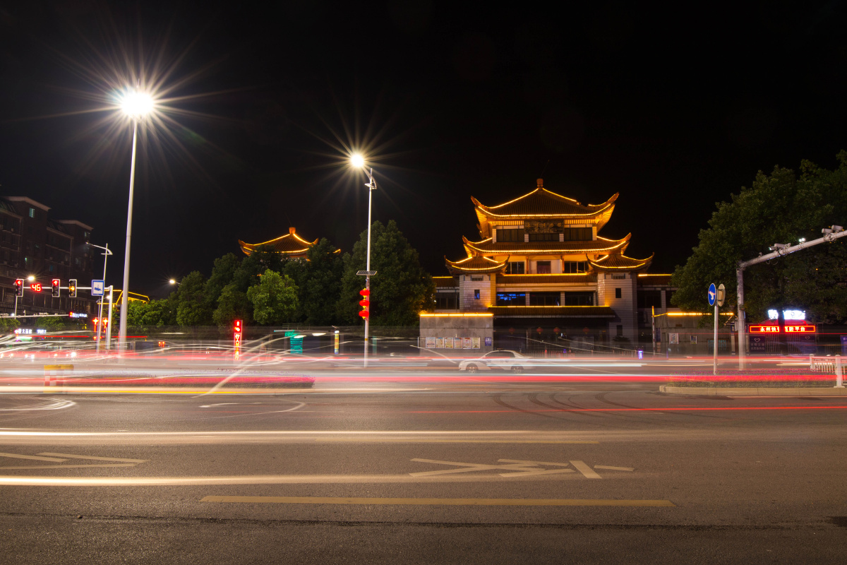 永州博物馆夜景