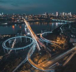 重庆夜景（苏家坝立交）