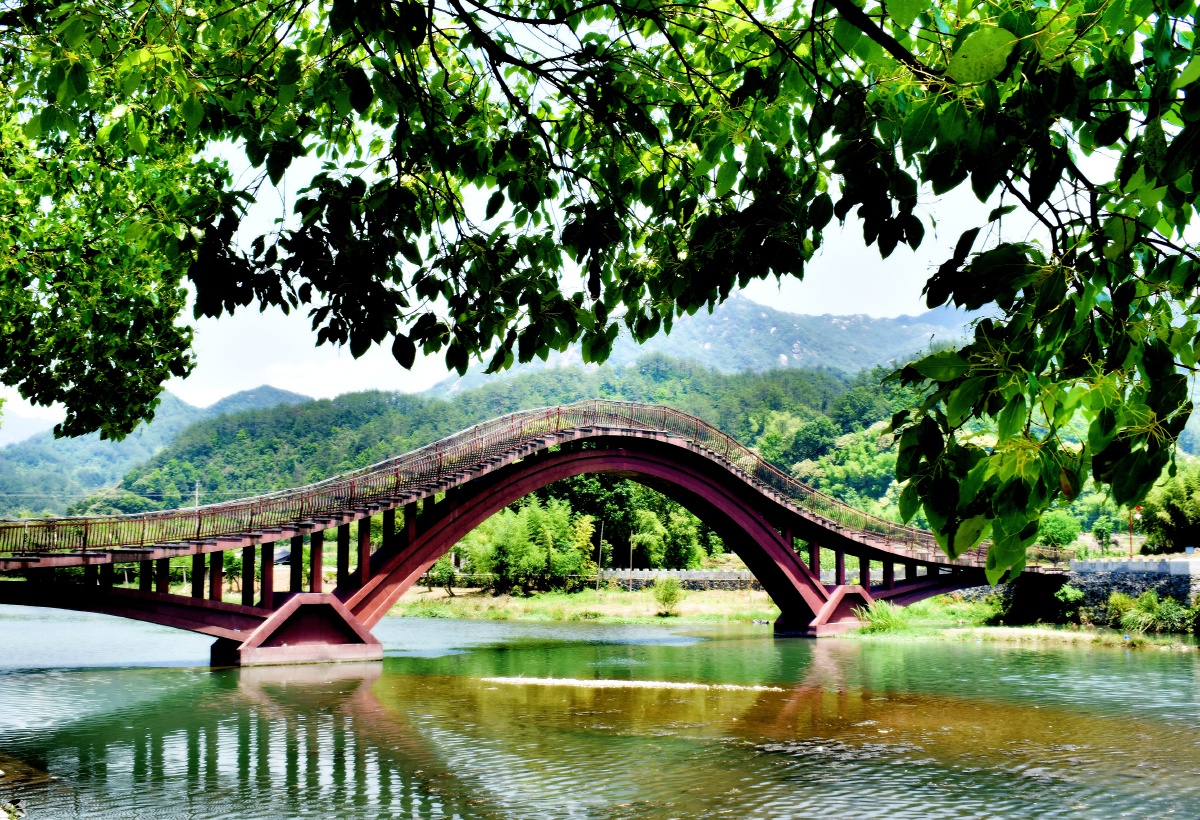 《桥景秀》安徽龙川景区