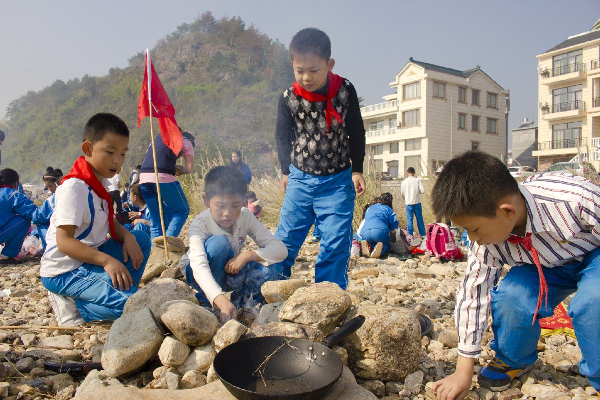 秋游, 野炊 - 晗贝小草