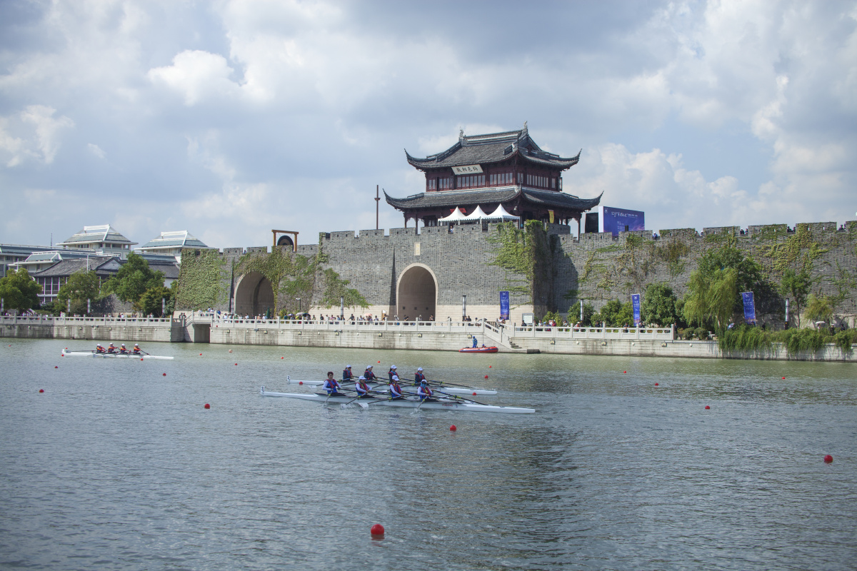 苏州相门皮划艇比赛