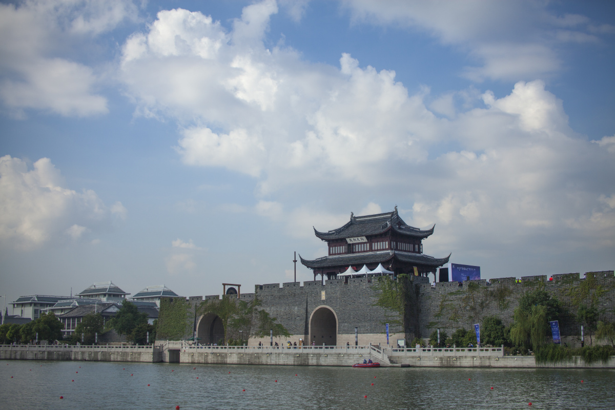 苏州相门皮划艇比赛