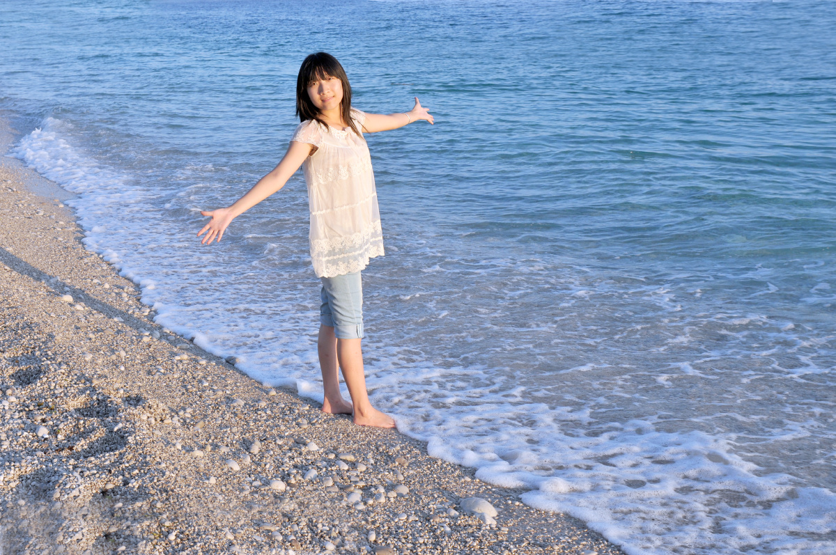 拍摄于阿尔巴尼亚蒂尔美海边