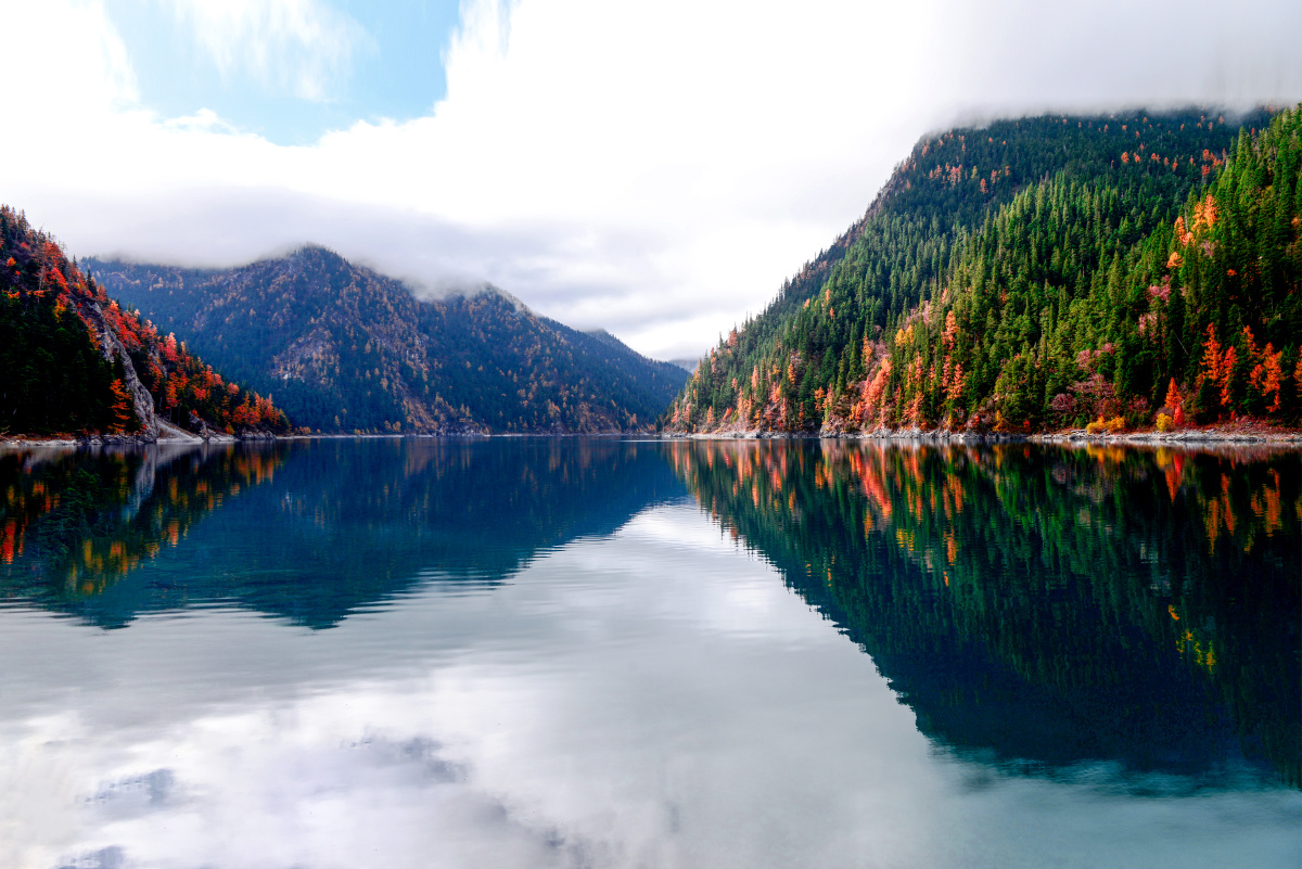 九寨沟秋色2016年10月拍摄于九寨沟风景区