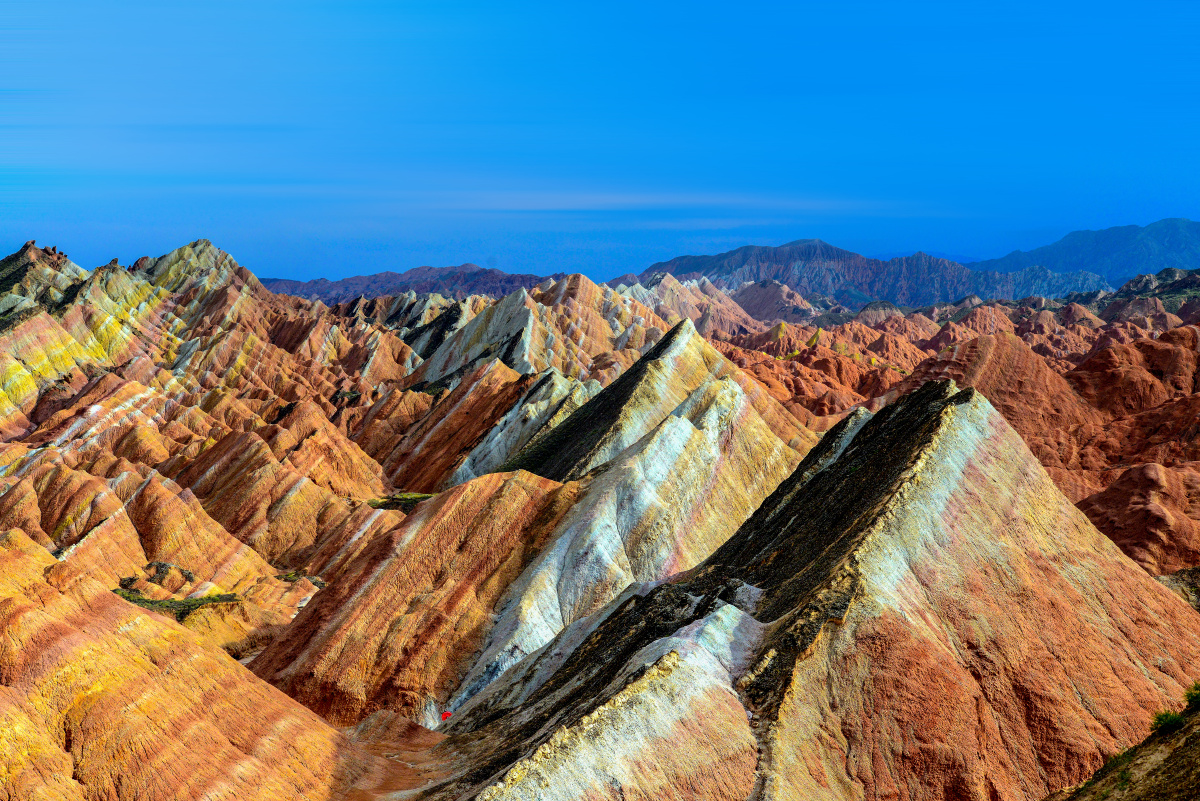《大地调色板》拍摄于甘肃张掖七彩丹霞地质风景区. - 运鹏 - 图虫