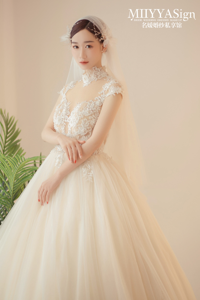 婚纱礼服 女人一生中最华美的衣服,宛如天使一样的可爱圣洁,纱好似