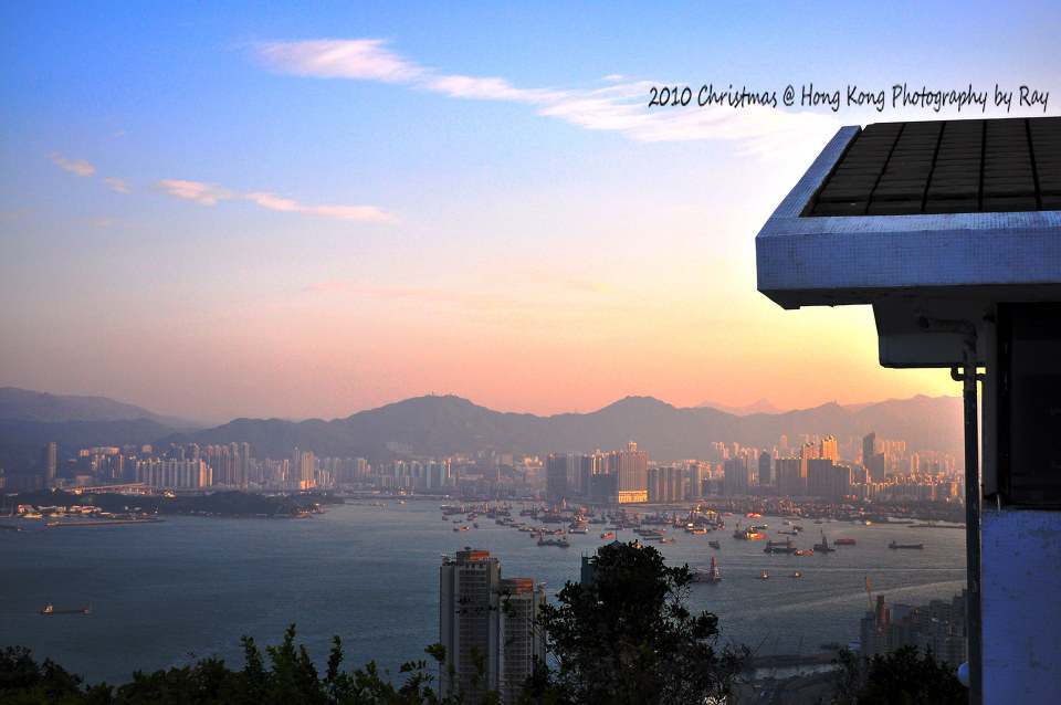 远眺 br /> 摩星岭青旅的早晨