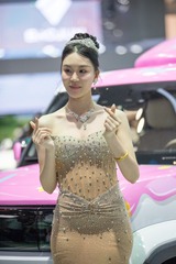 2025上海车展车模7217