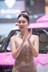 2025上海车展车模7222