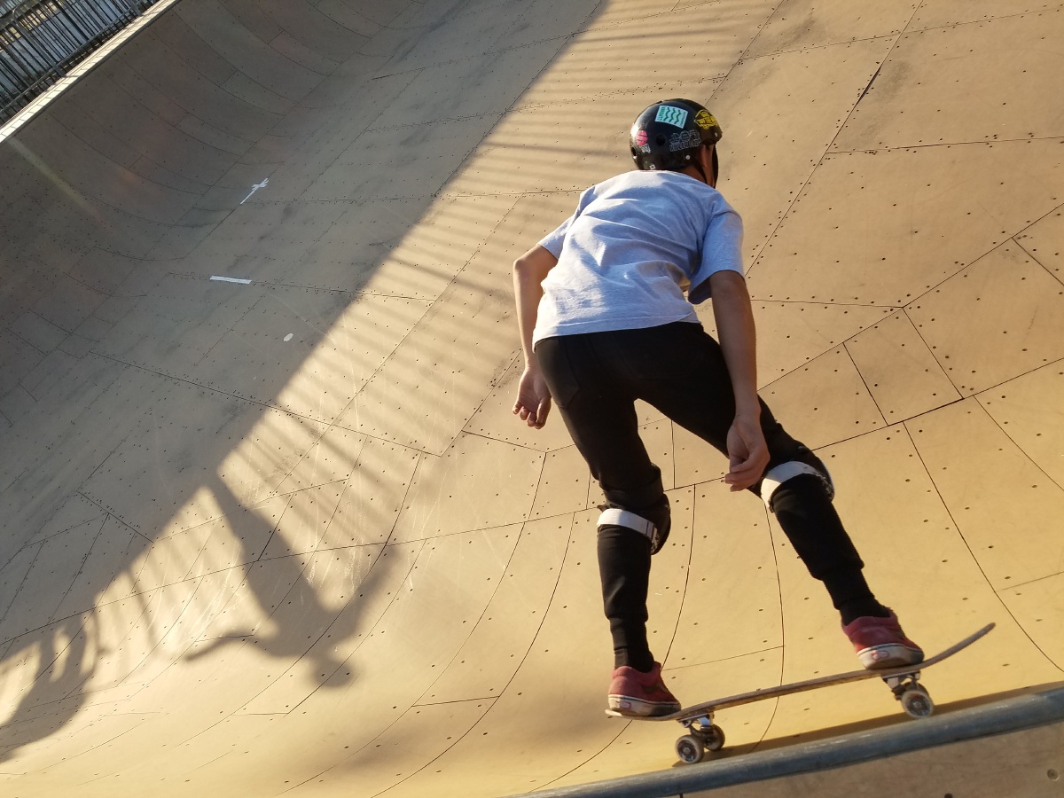 广州大学城 滑板场