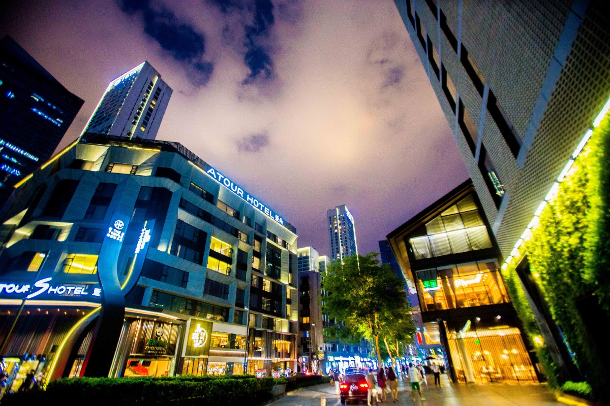 成都网红地标太古里春熙路