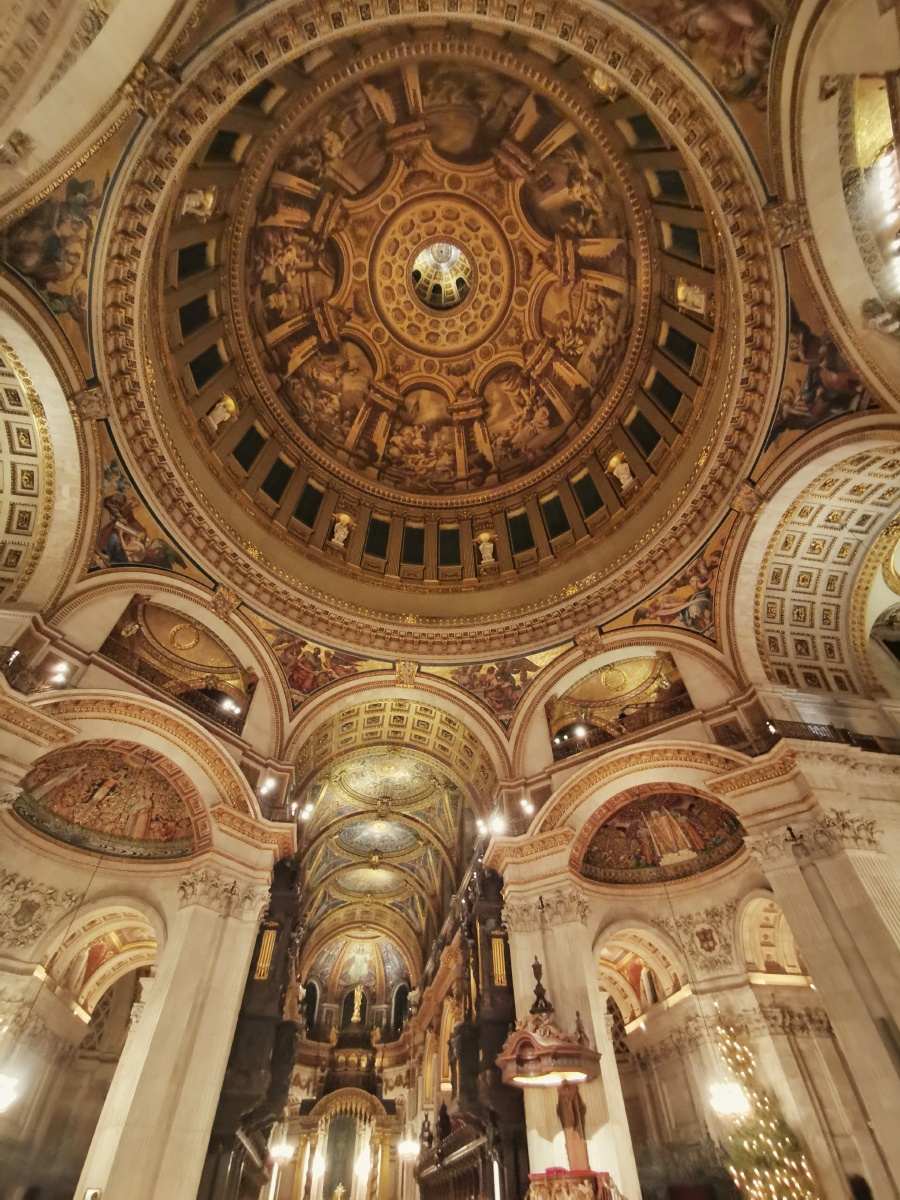 st pauls cathedral 圣保罗大教堂的穹顶作为一个典型的巴洛克建筑