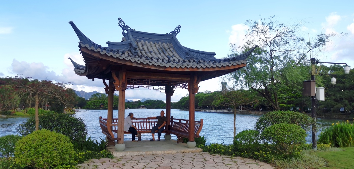江心屿风景古亭摄于温州市鹿城区
