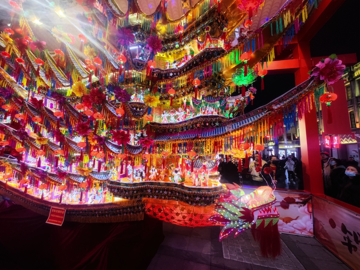 中国龙灯摄于温州