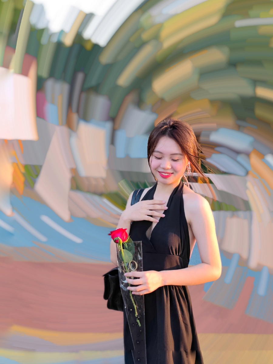 人像《美女》摄于,温州