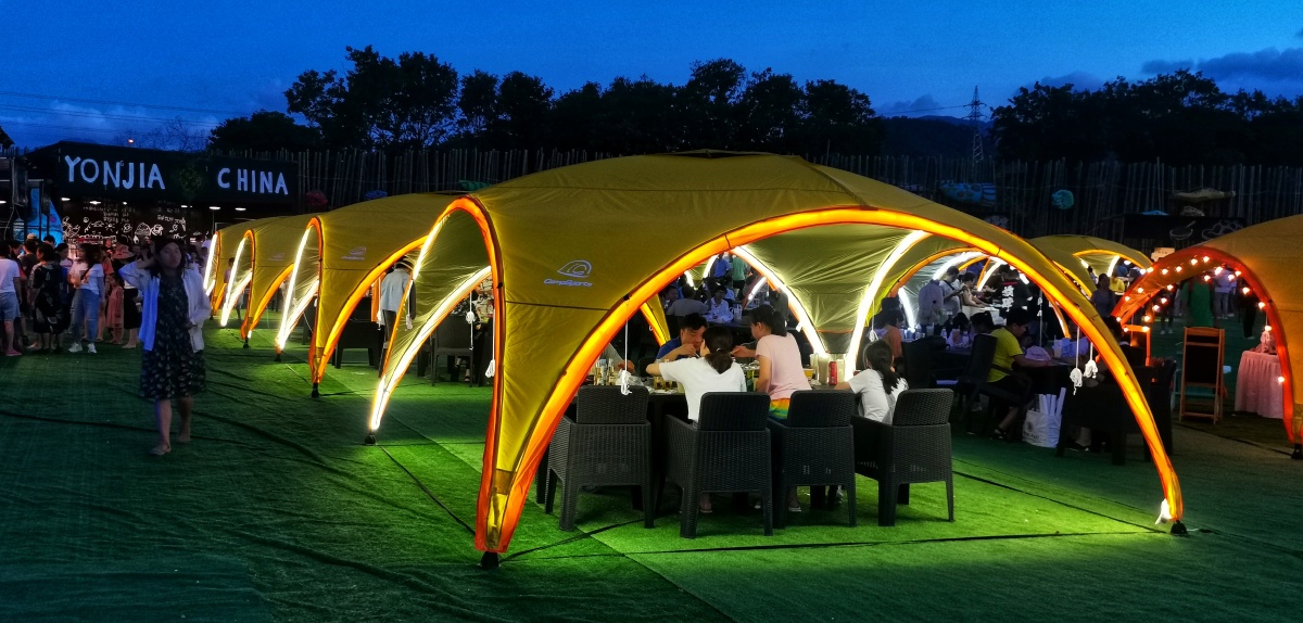 楠溪江风景休闲娱乐摄于温州市永嘉