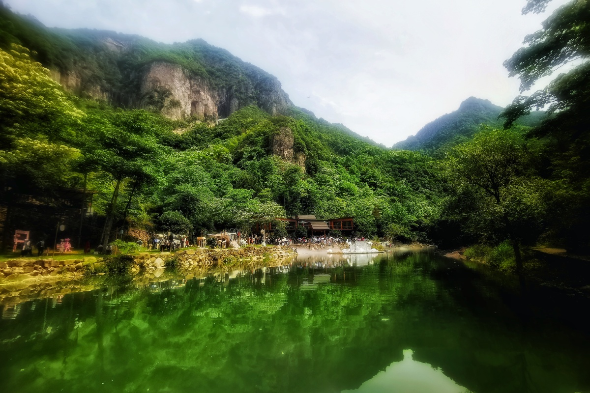山青水秀《楠溪江》摄于,温州市永嘉县