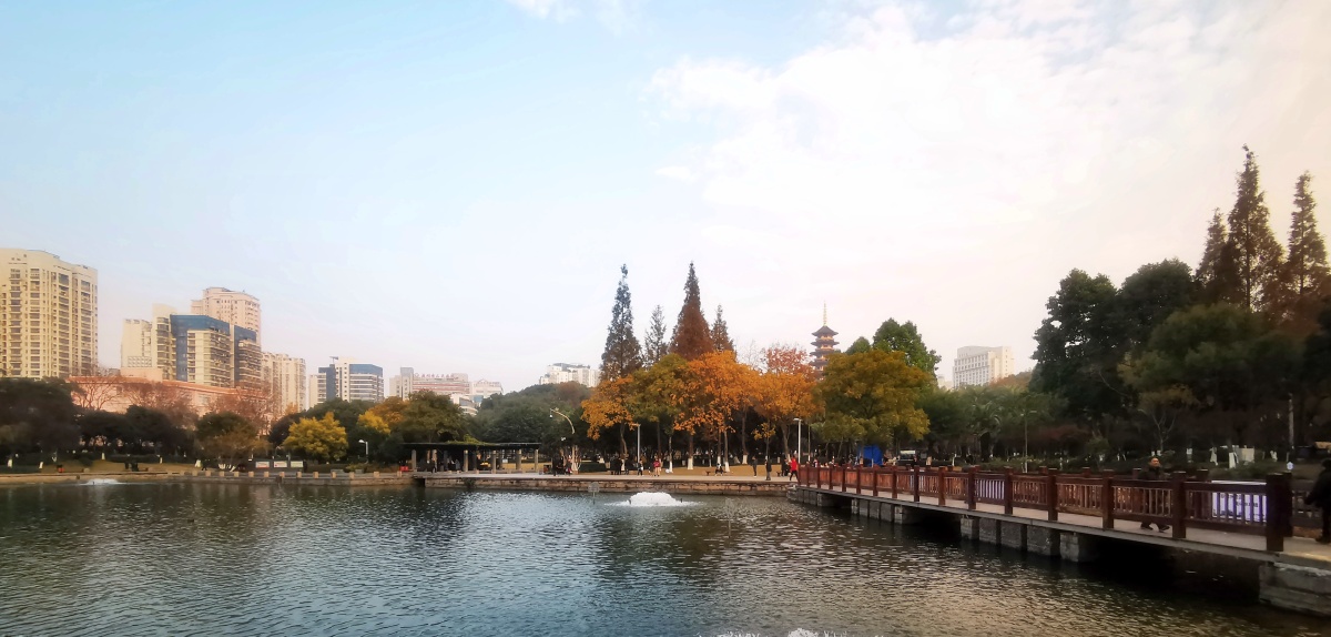 九山公园风景摄于温州市鹿城区