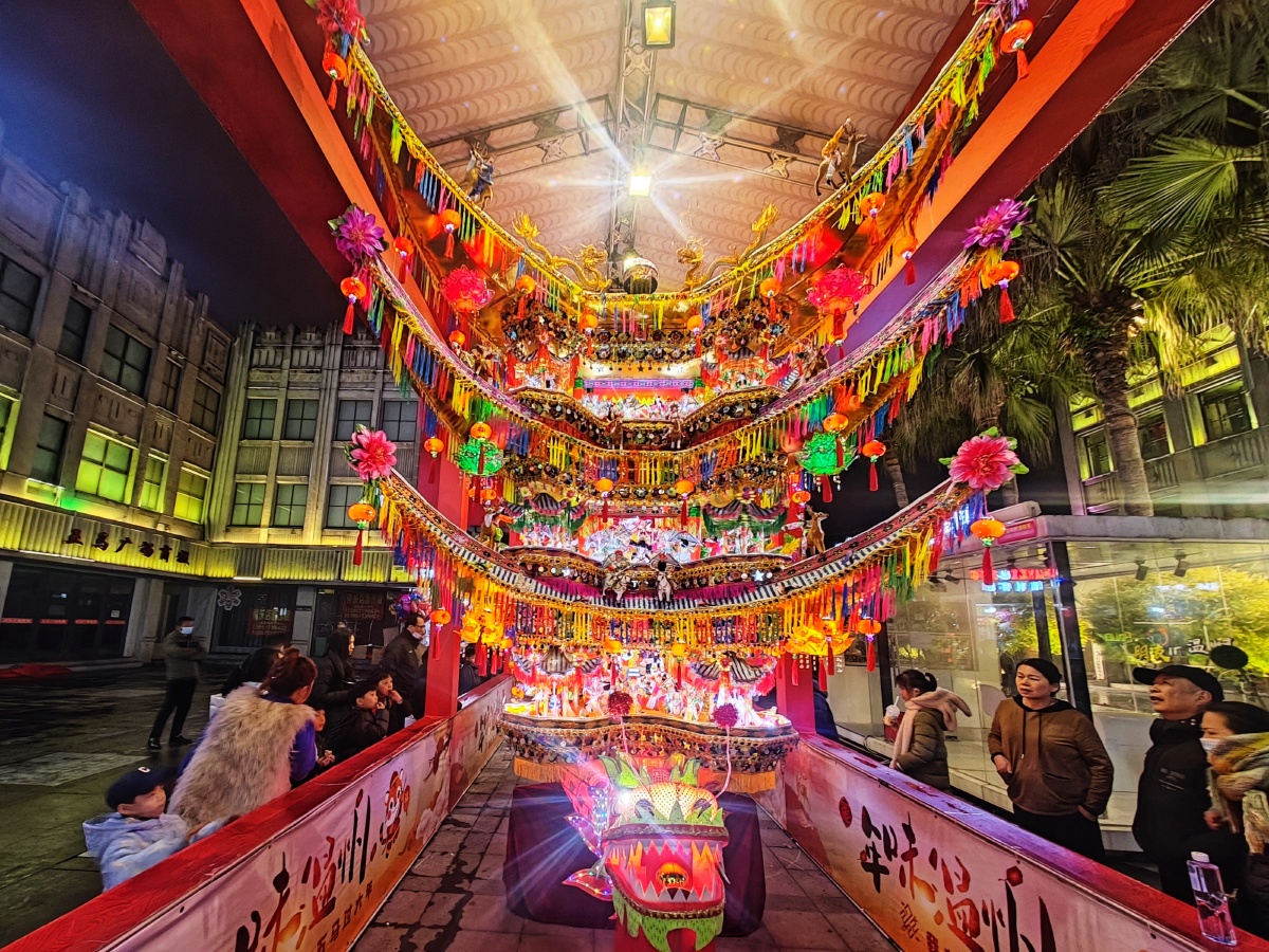 中国龙灯摄于温州