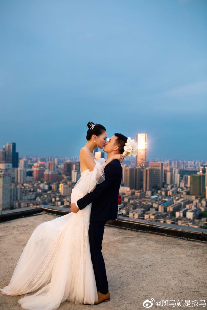 天台婚纱 二次曝光